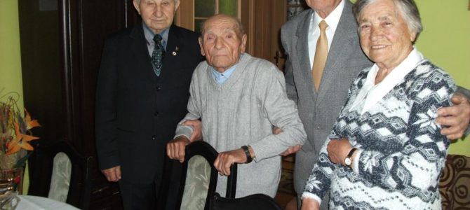 ŻYCZENIA DLA 101 LATKA LUDWIKA WOLIŃSKIEGO