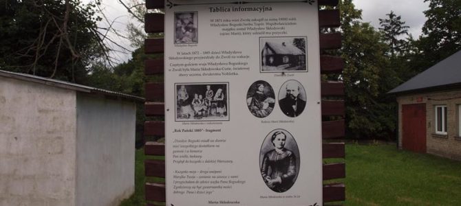 Zwola tablica pamiątkowa Marii Skłodowskiej – Curie
